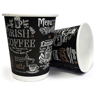 Только картонные стаканчики 165мл